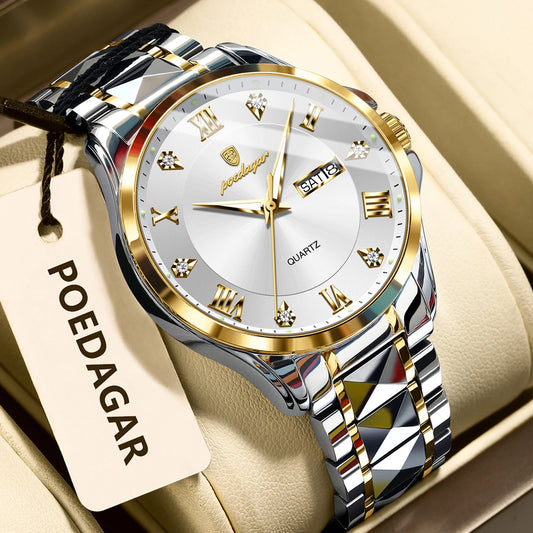Timeless Elegance – Women’s Luxury Stainless Steel Watch