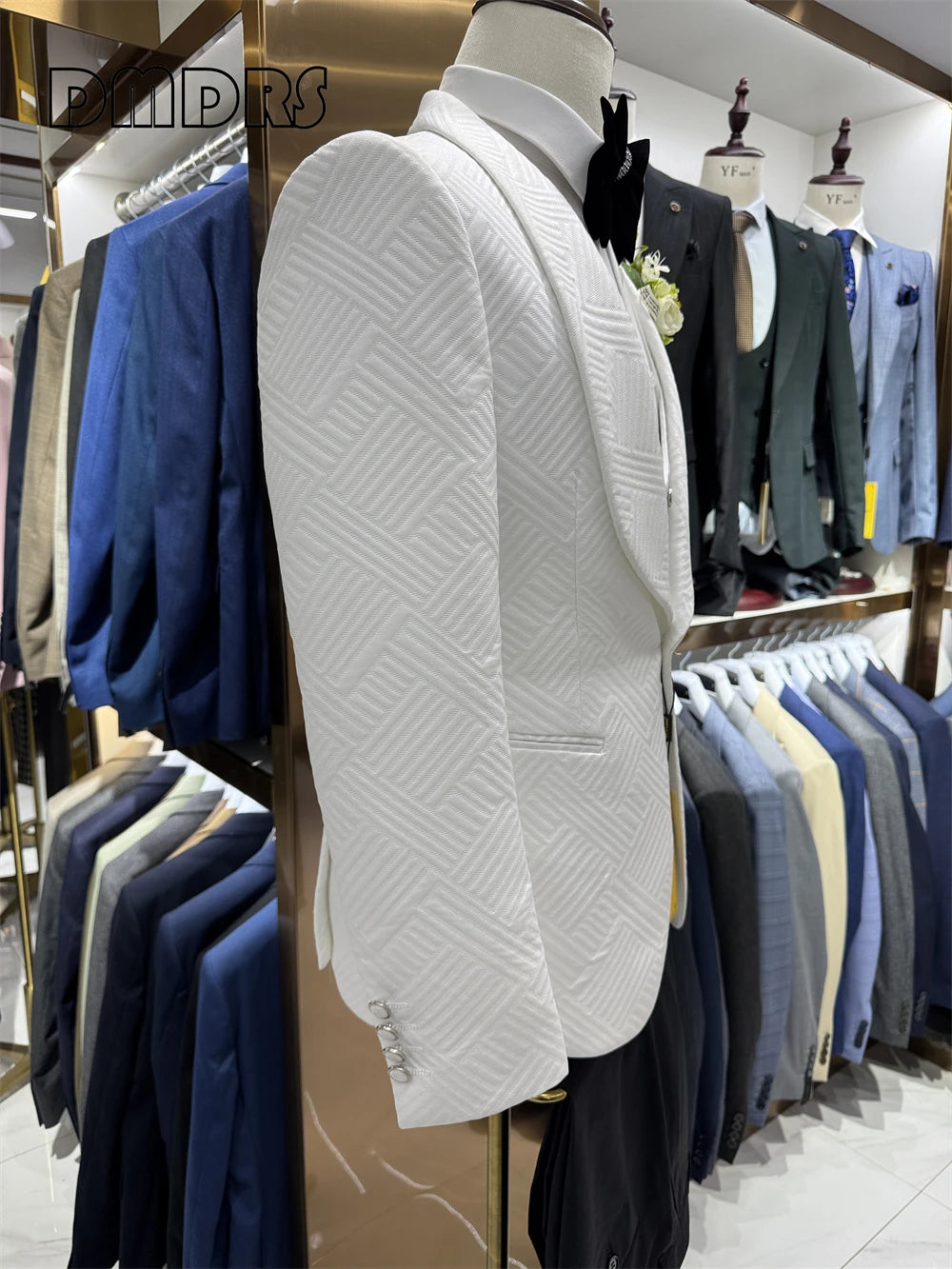 Signature Men’s Suits: Elegance, quality, and confidence — curated by Stylist Frantz.