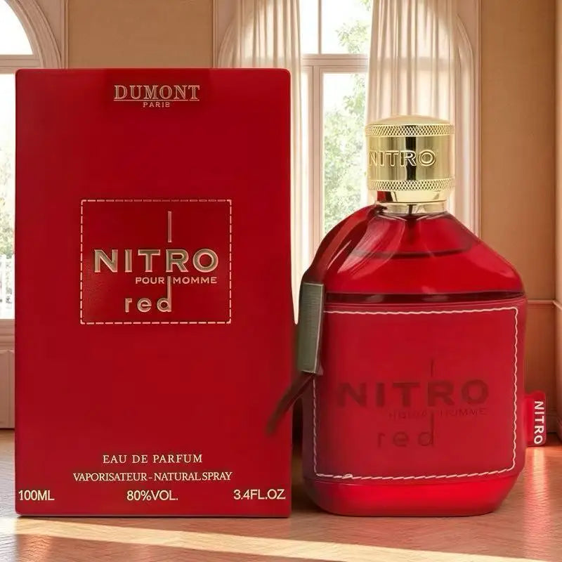 100 Ml Oz Eau De Parfum Spray Nitro Red Dumon Men's Perfume Middle East Arab Dubai Perfume Long-lasting Fragrance High Quality