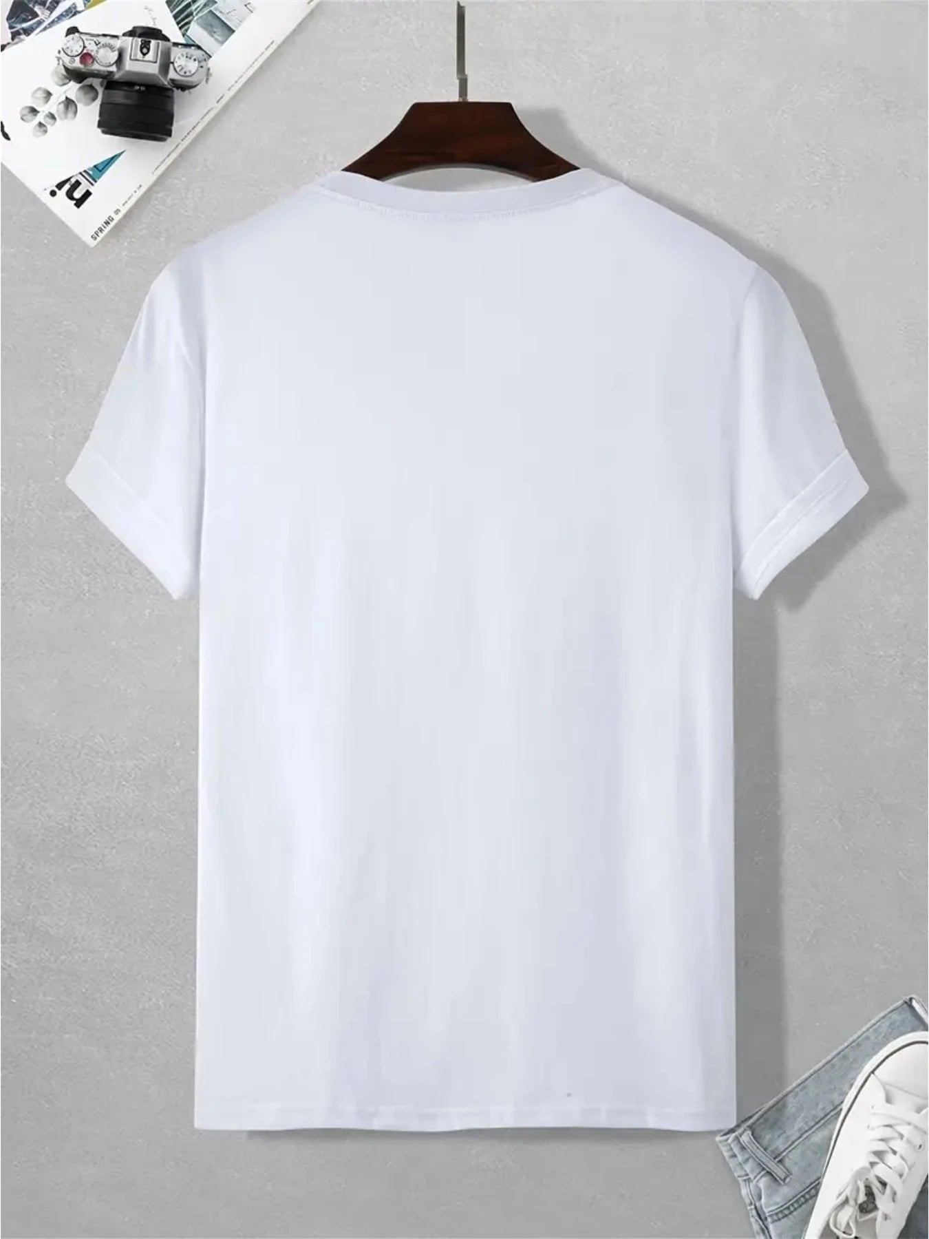 Men’s 100% Cotton Oversized T-Shirt | Clean Style, Breathable, Everyday Essential