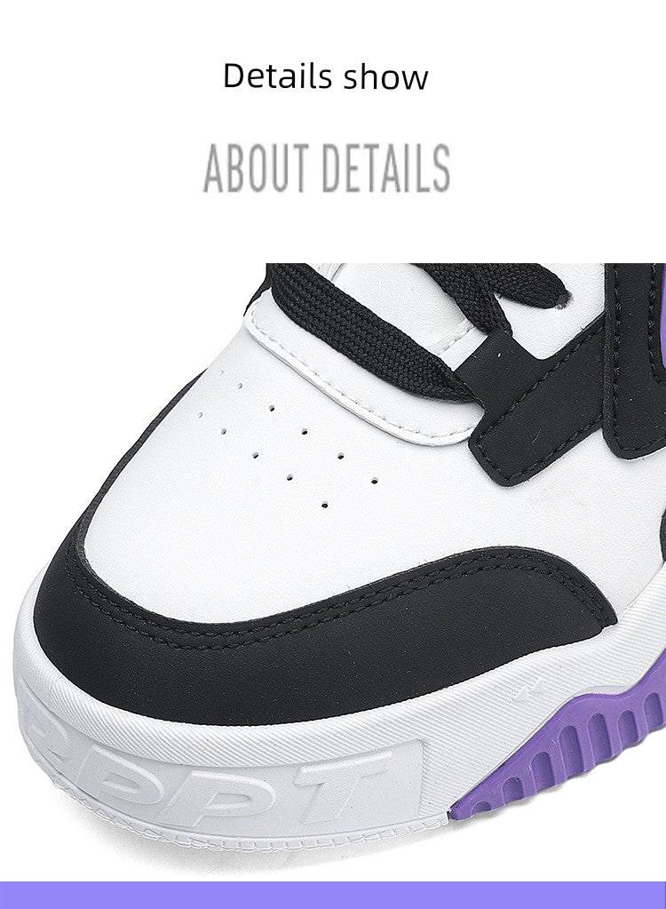 Luxury High-Top Men’s Sneakers – Hidden Heel | Fall & Winter Streetwear