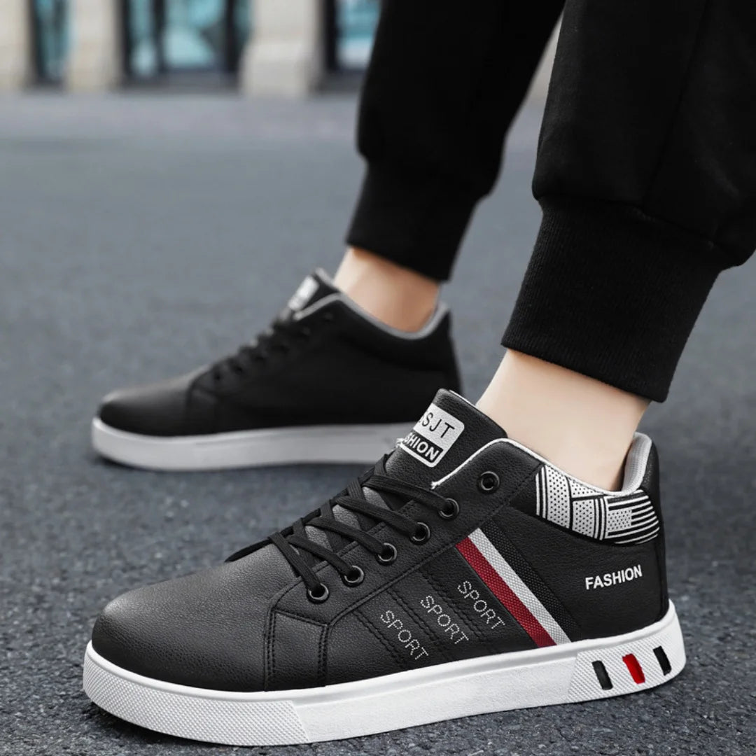 Men’s Minimal Luxury Sneakers – Casual Everyday Comfort (Big Sizes Available)