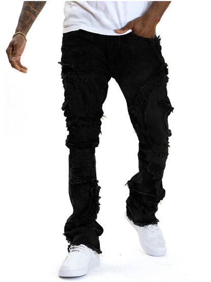 Stylist Frantz – Signature Stacked Distressed Denim (Urban Edition)