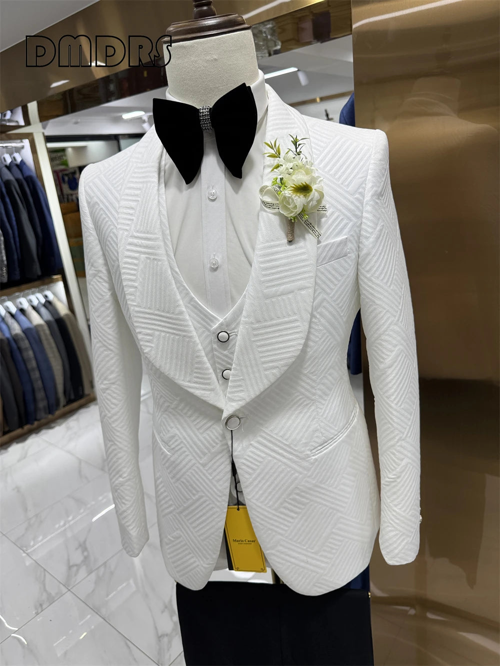 Signature Men’s Suits: Elegance, quality, and confidence — curated by Stylist Frantz.