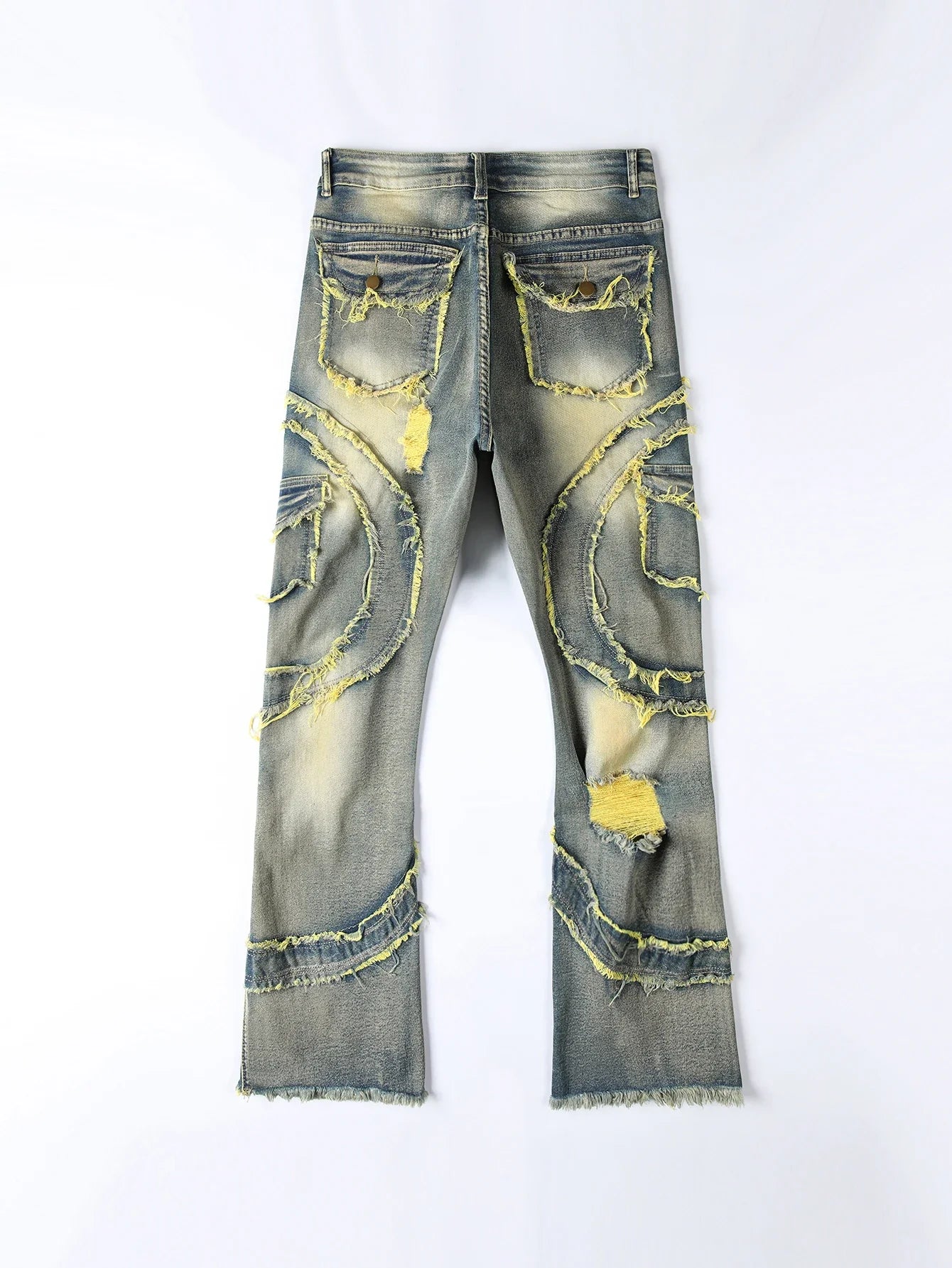 Stylist Frantz – Signature Stacked Distressed Denim (Urban Edition)