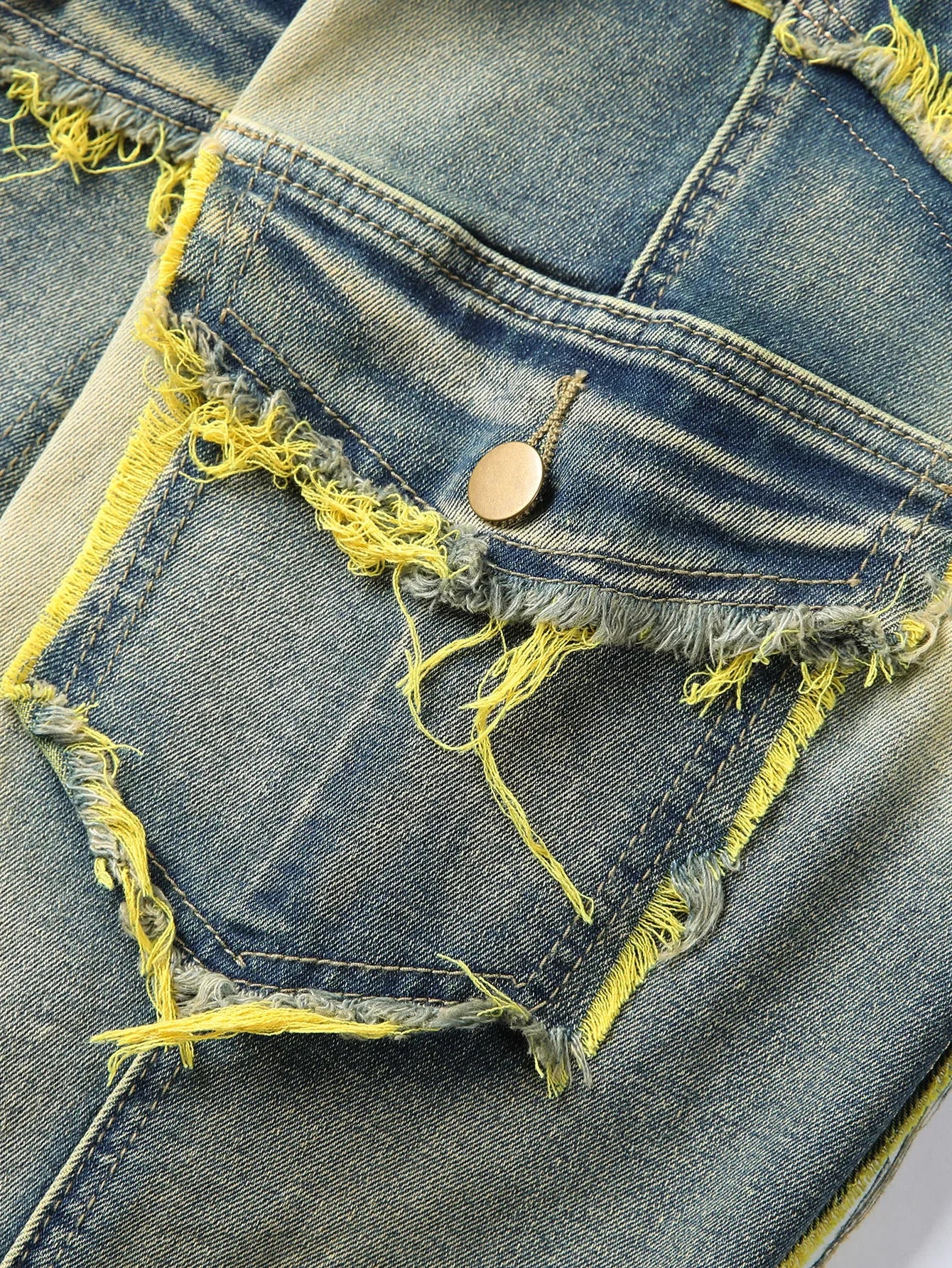 Stylist Frantz – Signature Stacked Distressed Denim (Urban Edition)