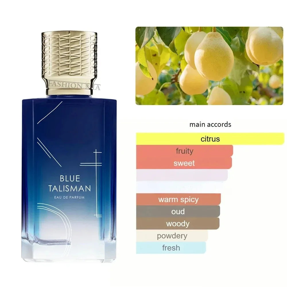 Blue Enchantment Eau de Parfum – Luxury Unisex Woody & Floral Fragrance