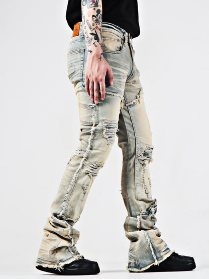 Stylist Frantz Vintage Street Jeans – Elastic Fit, Premium Denim (Free Alteration)