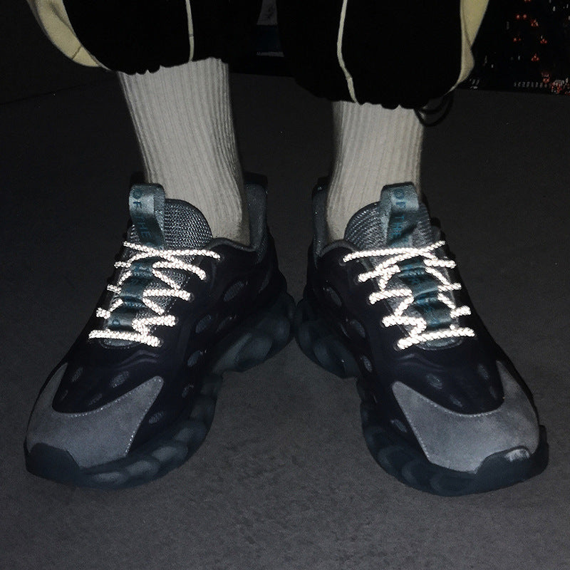 Fashion Trend Luminous Mesh Casual Sneakers