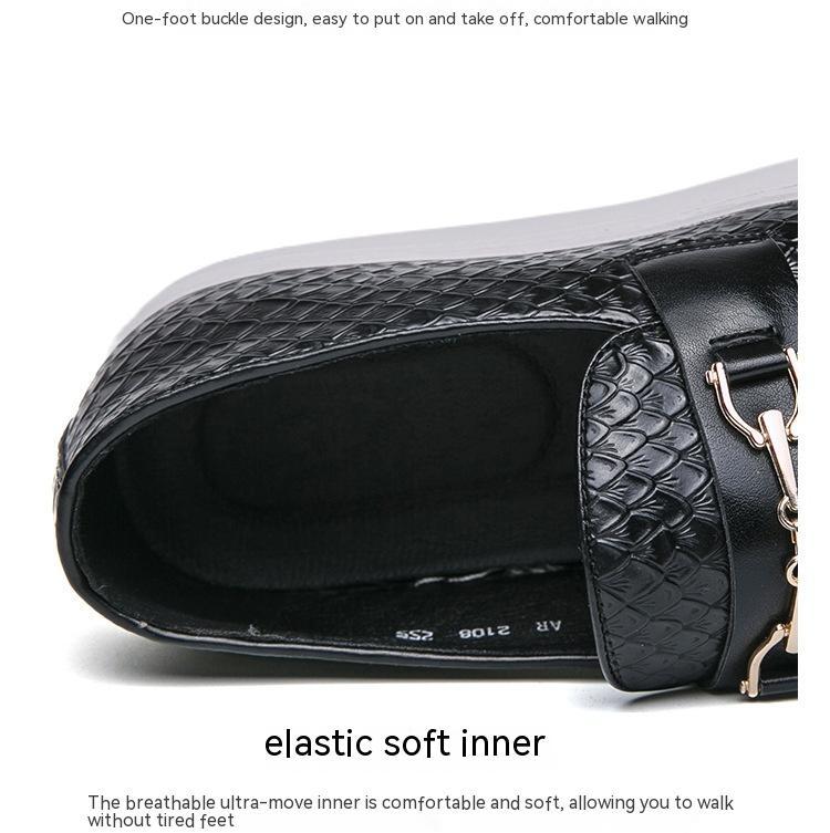 Imperial Double Buckle Loafers – Luxury British Leather Dress Shoes for Men