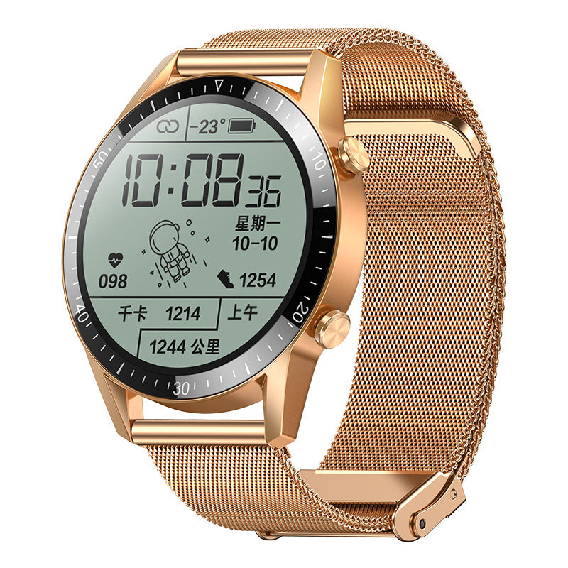 Stylist Frantz™ T02 Executive Smart Call Watch – Luxury Men’s Smartwatch with Bluetooth Call & HD Display