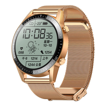 Stylist Frantz™ T02 Executive Smart Call Watch – Luxury Men’s Smartwatch with Bluetooth Call & HD Display