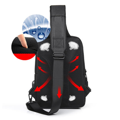 STYLIST FRANTZ™ Men’s Luxury Chest Sling Bag – Urban Crossbody Backpack