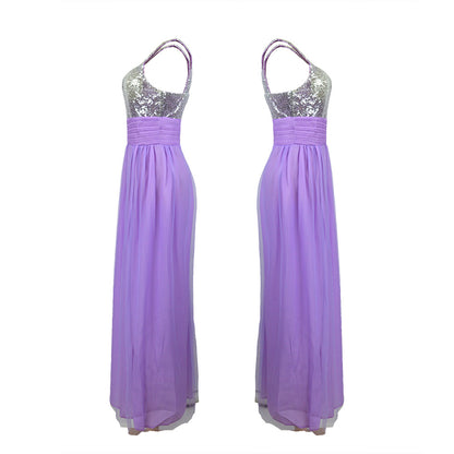 STYLIST FRANTZ™ Elegant Bridesmaid Maxi Dress – Luxury Long Dress for BFF Bridal Party