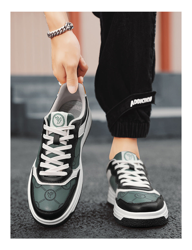 STYLIST FRANTZ™ Fashion Colorblock Sports Sneakers – Breathable Casual Men’s Shoes