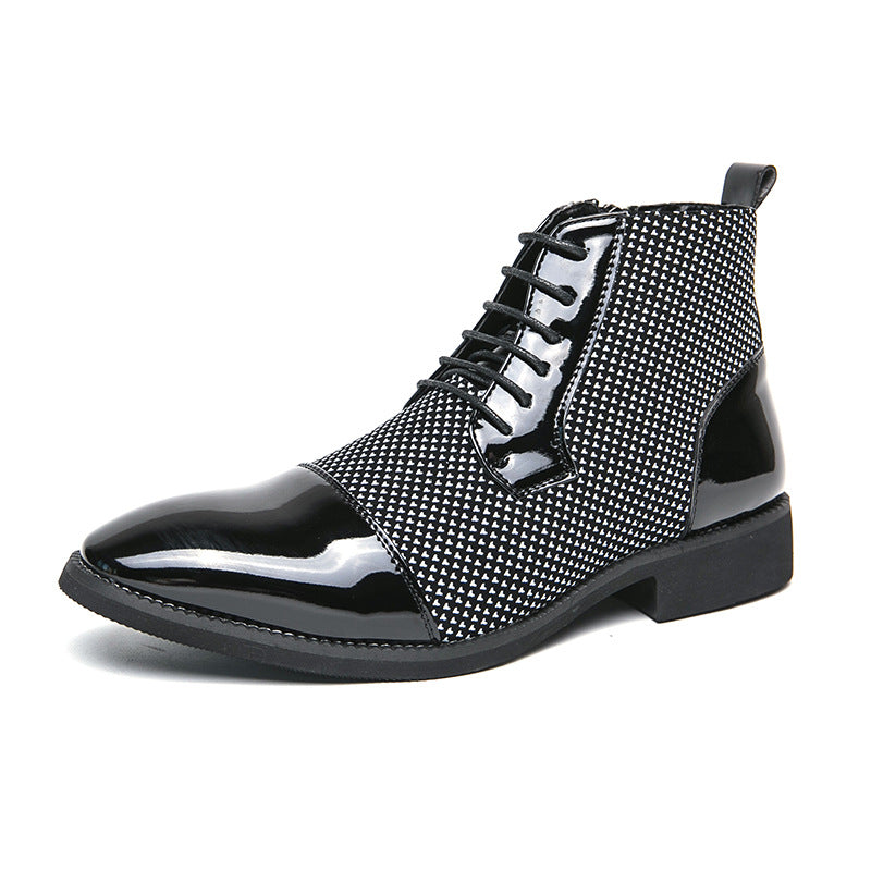 STYLIST FRANTZ™ Elite Leather Dress Boots – Executive Business & Wedding Edition