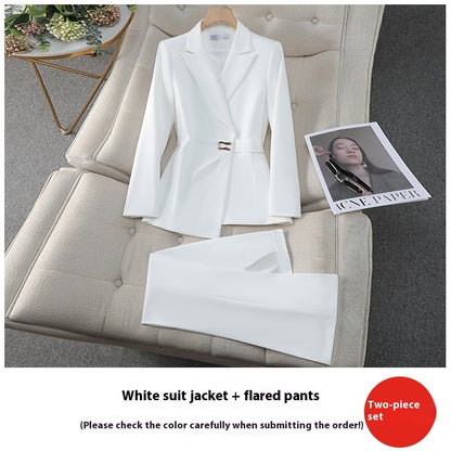 Double Breasted Slim Fit Women's Professional Custom Suit Trousers