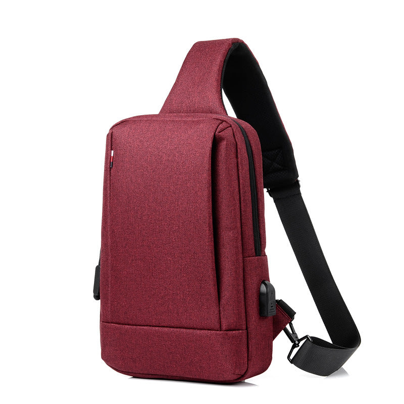 STYLIST FRANTZ™ Men’s Luxury Chest Sling Bag – Urban Crossbody Backpack