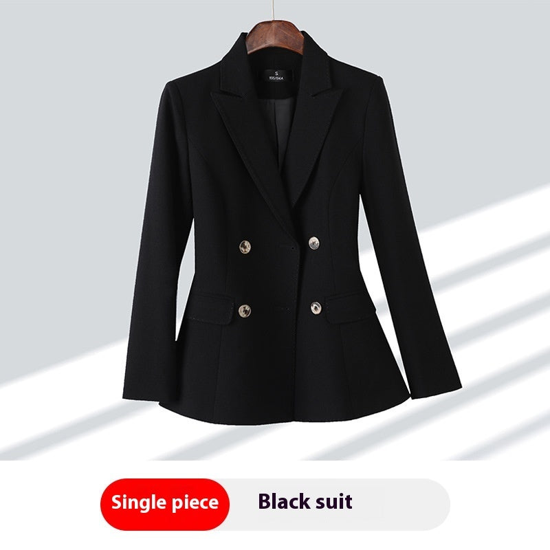 Double Breasted Slim Fit Women's Professional Custom Suit Trousers