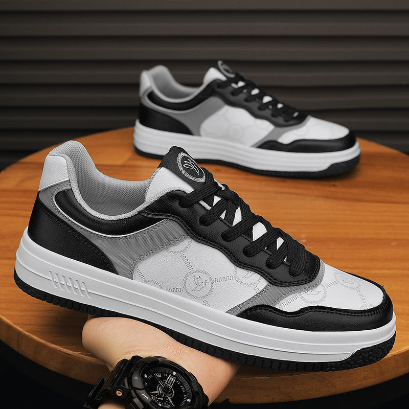 STYLIST FRANTZ™ Fashion Colorblock Sports Sneakers – Breathable Casual Men’s Shoes