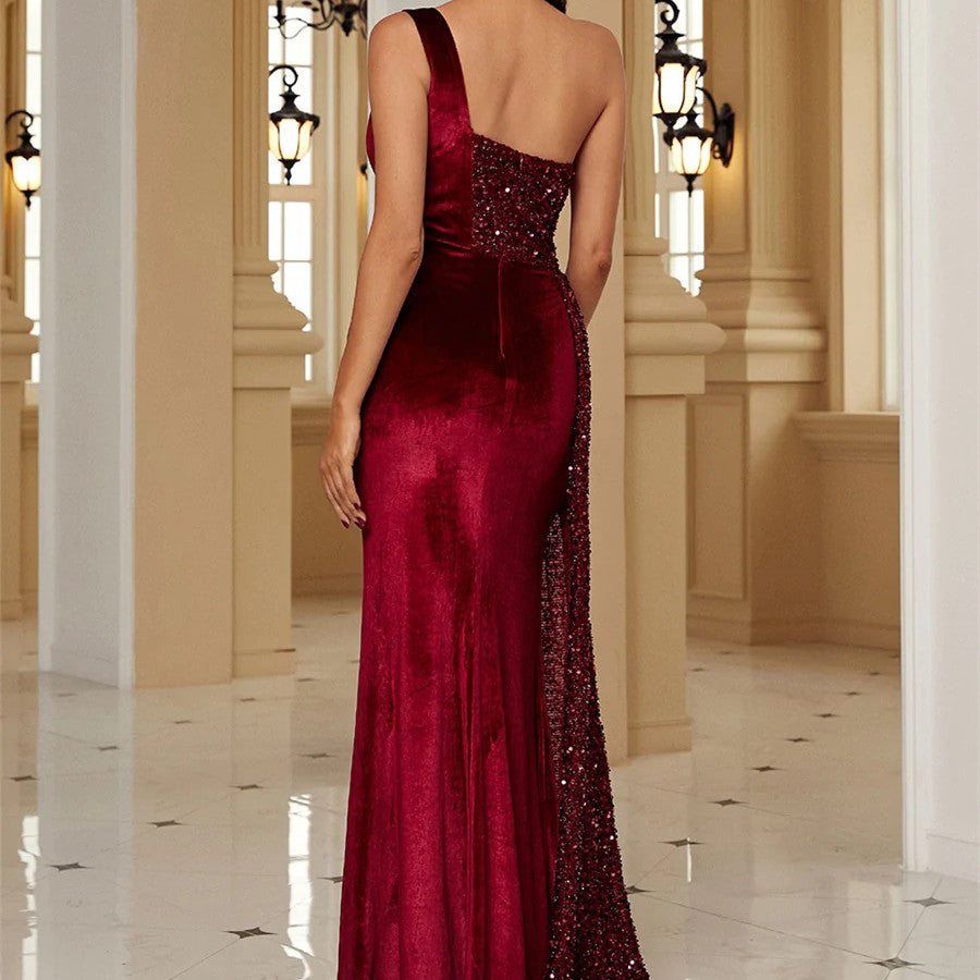 Stylist Frantz™ Host Strapless Evening Gown – Luxury Wedding Guest Dress
