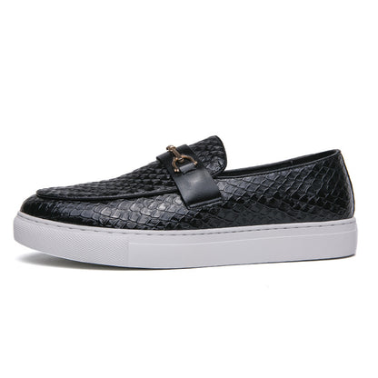 Imperial Double Buckle Loafers – Luxury British Leather Dress Shoes for Men