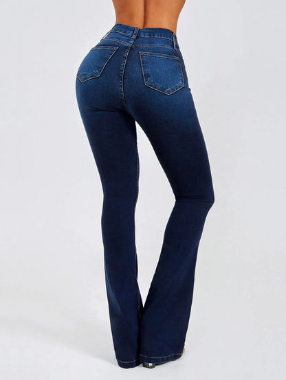 High Waist Slim Stretch Shaping Women's Jeans